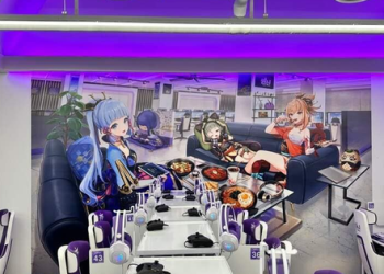 Quán cà phê phong cách Genshin Impact xuất hiện, mở cửa 24/7